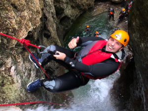 Canyoning sul Lago di Garda